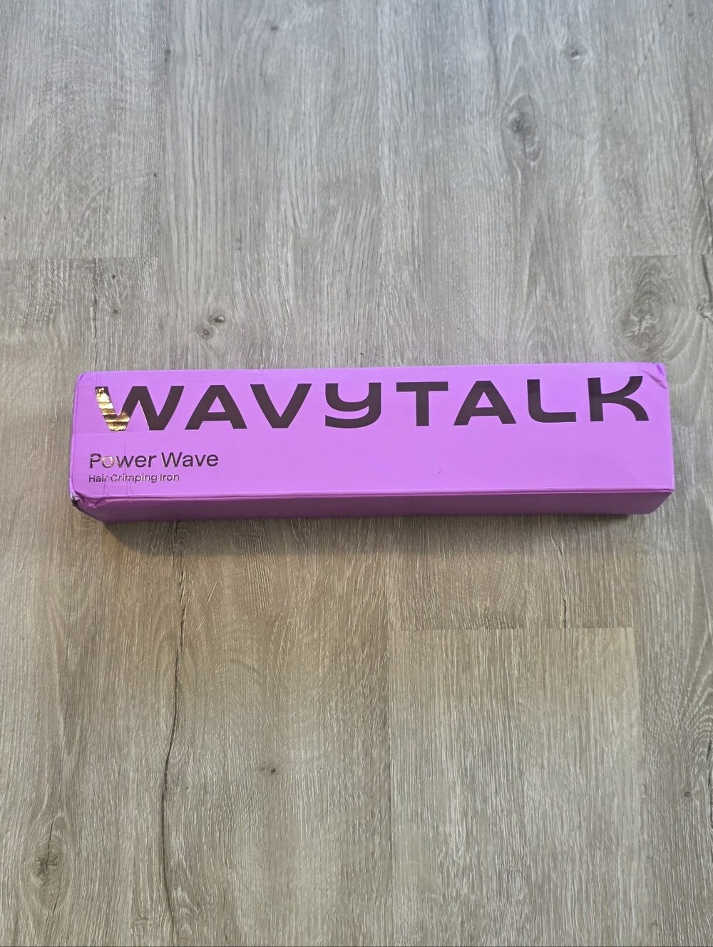 WavyTalk Power Wave Hair Crimper — Pink